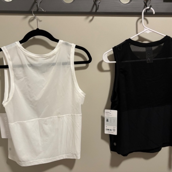 Athleta Ultimate Muscle Tank - 2 size small b/w - Picture 2 of 9
